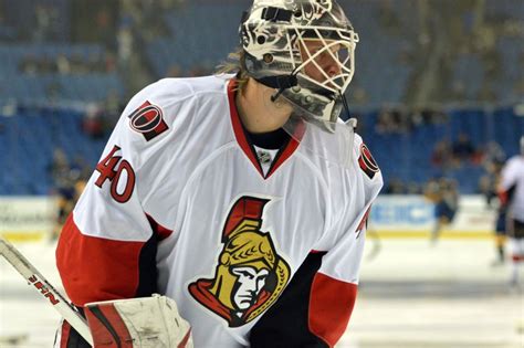 Vegas golden knights goaltender robin lehner (90) blocks a shot during an nhl hockey training camp wednesday, jan. Goalie Robin Lehner ready to become Sabres' starter ...