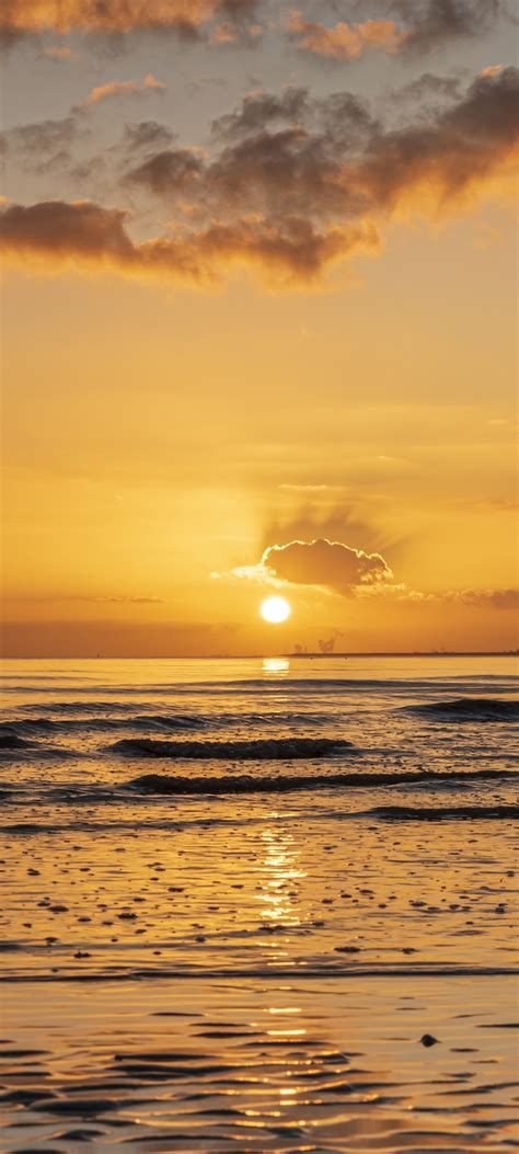 1080x2400 Resolution Ocean 4k Sunset Photography 2023 1080x2400