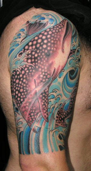 Whale Shark Tattoo By Chris Odonnell Shark Tattoos Whale Shark