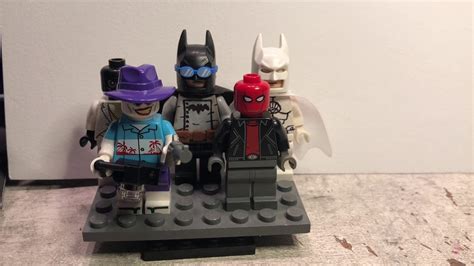 Custom Lego Batman Minifigures Youtube