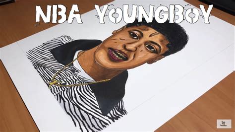 Nba youngboy blueface cartoon drawing. REAL LIFE DRAWING OF NBA YOUNGBOY!!| Timelapse Drawing of ...