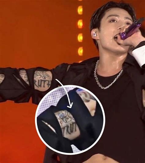 Combined with the rose, this design could be a symbol of a certain romance in your past, or it could represent an anniversary date. What does Jungkook BTS's new tattoo represent? - News33post