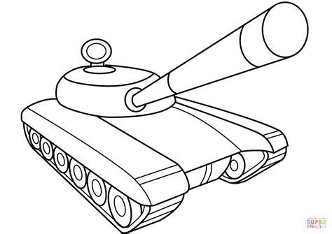 Dibujo De Tanque Militar Para Colorear Dibujos Para Colorear Imprimir