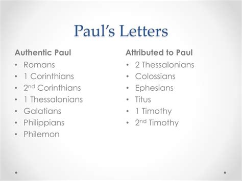 The Compilation Of Pauls Letters A History And Impact On Christianity