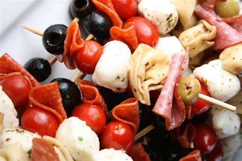 This is a layered antipasto, so you can cut it in square slices neatly and have all the ingredients. Pre prom night party ideas - Inspiration Bug | Blog ...