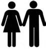 Man And Woman Heterosexual Icon Clip Art At Clker Com Vector Clip