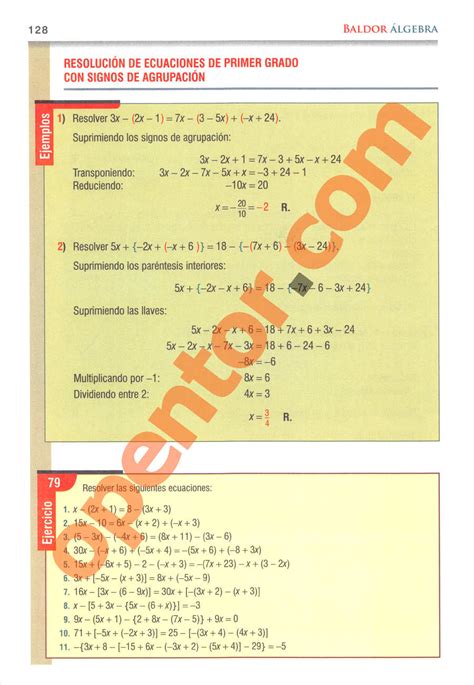 Ha sido motivo de consulta. Algebra de baldor online - mathcoursework.web.fc2.com