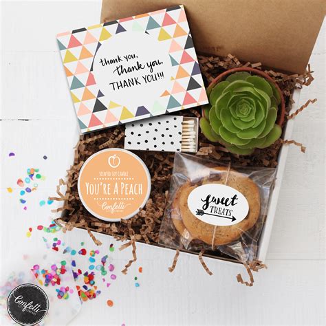 Thank you for the unique gift that you have chosen for me. Thank You Corporate Gift Box - Customer Appreciation ...