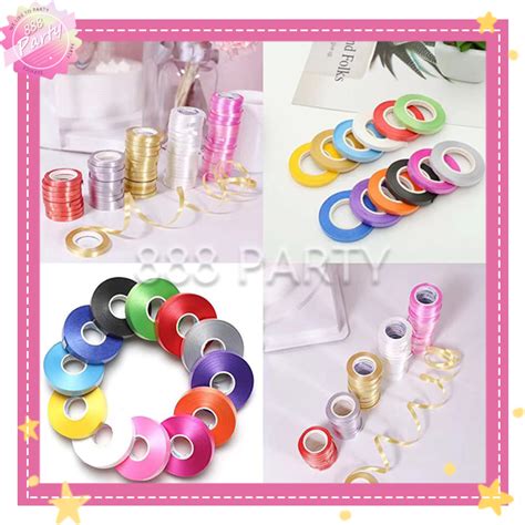 888party 10m Balloons String Curling Ribbon Birthday Party Needs