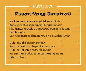 Teks Ceramah Santri Lucu Bahasa Sunda Tentang Cinta - Lina Pdf