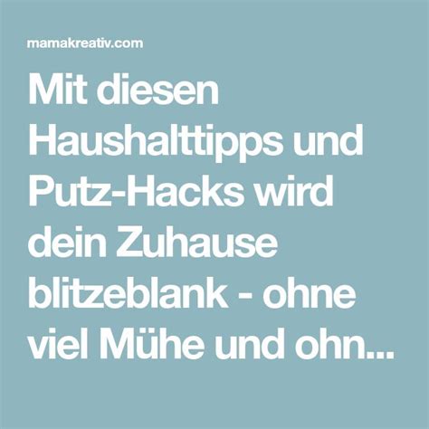 21,027 likes · 5 talking about this · 299 were here. Mit diesen Haushalttipps und Putz-Hacks wird dein Zuhause ...