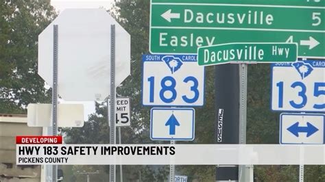 SCDOT approves plan to improve Highway 183 in Pickens Co. - YouTube