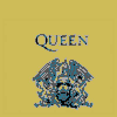 Pixel art Queen - Pixel Art