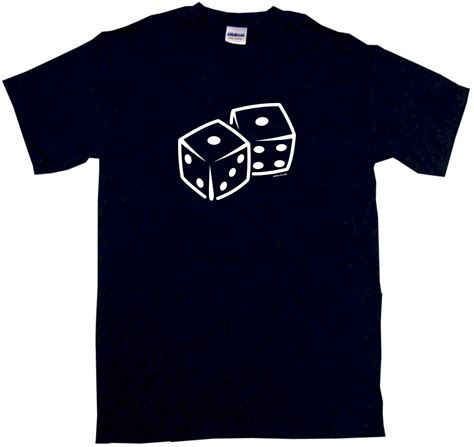 Dice Logo Mens Tee Shirt Pick Size Sm 6xl Color Short And Long Sleeve
