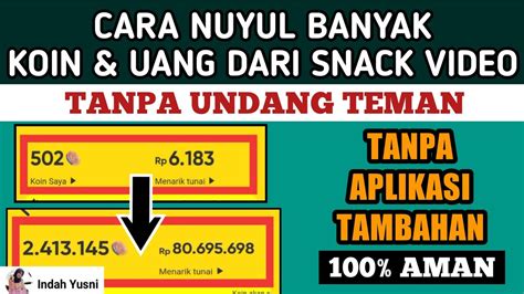 Maka dari itu, ketahui beberapa penjelasan yang akan kami jelaskan dibawah ini. Cara Nuyul Apk Tiktok Lite - Cara Nuyul Aplikasi Happy ...