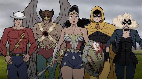 Justice Society World War Ii Nova Animação Da Dc Ganha Trailer Oficial
