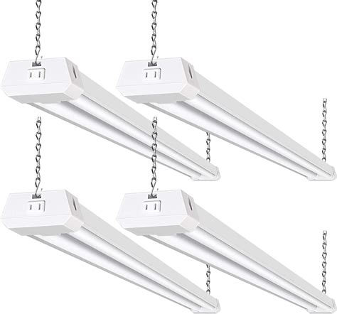 Hykolity 5000k Led Shop Light Linkable 4ft Daylight 42w Led Ceiling