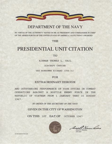Navy Presidential Unit Citations