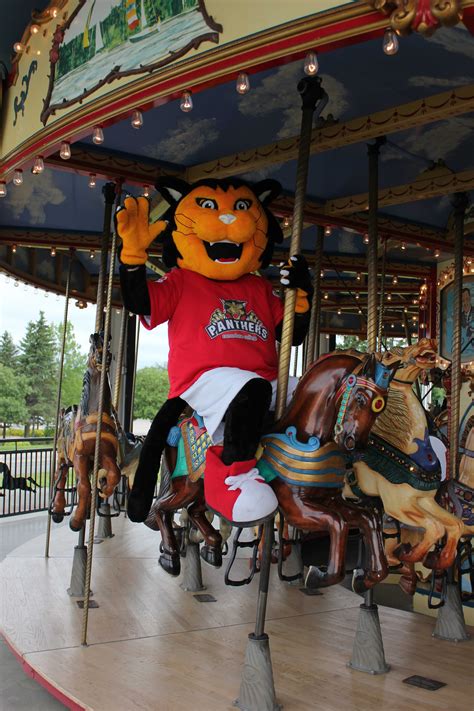 Enjoy the laughter, music and magic of the Heritage Carousel and the