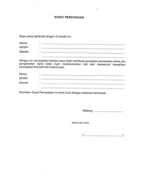 Berisi contoh surat pernyataan lengkap dengan formatnya. RUANG EMY: 2017