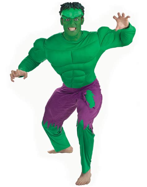 Incredible Hulk Dressing Up Costume Marvel Comics D5 Fancy Dress Ebay