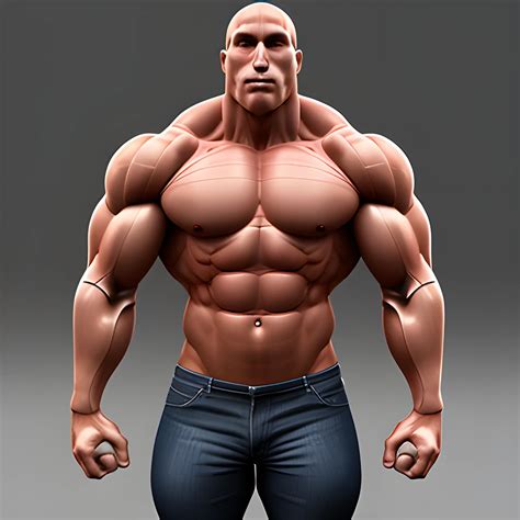 Muscle Big Morphed Muscle Man Muscles Morph 3d Arthubai