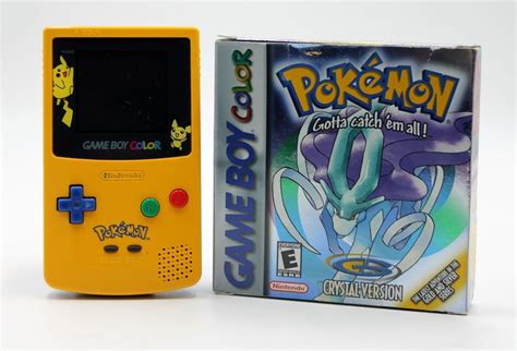 Limited Edition Nintendo Gameboy Color Pokemon Pikachu Edition Console