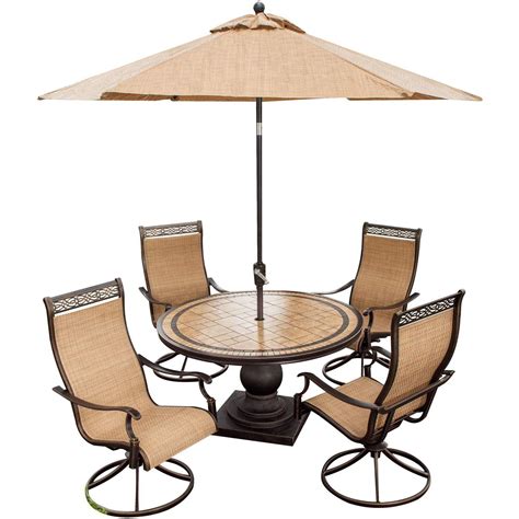 outdoor dining table set with umbrella leather furniture aion spmsoalan