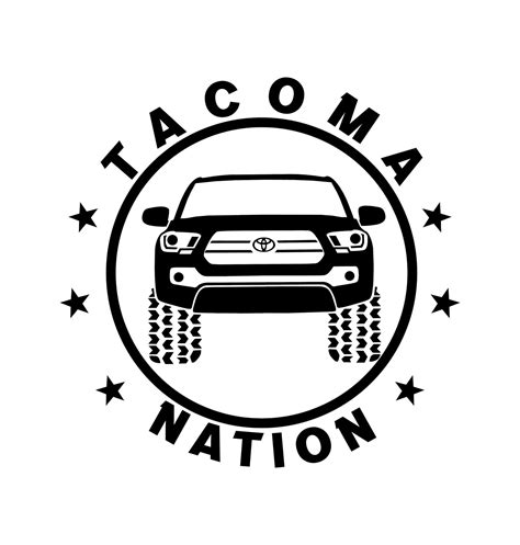Tacoma Nation Toyota 4x4 Tacoma Toyota Decal Car Etsy
