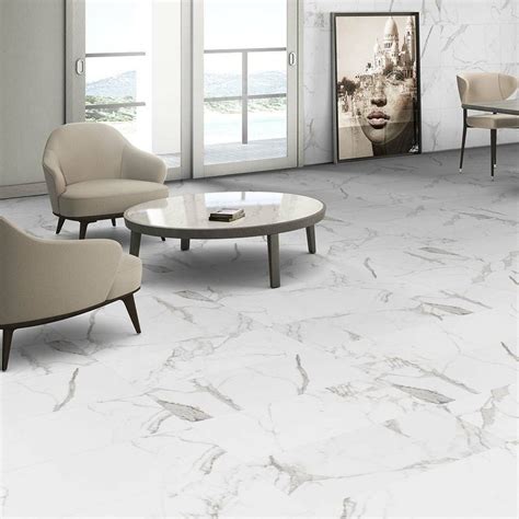 Arctic Grey Marble Effect Matt Wall And Floor Tile Mm X Mm My Xxx Hot