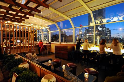 Nothing beats the feeling of the wind in your hair and a tipple in your hand at the city's swankiest rooftop bars. A Toast to the High Life: 15 NYC Rooftop Bars