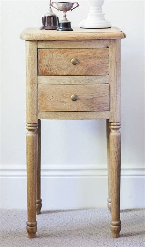 Oak Bedside Table - Small | Oak bedside tables, Small bedside table