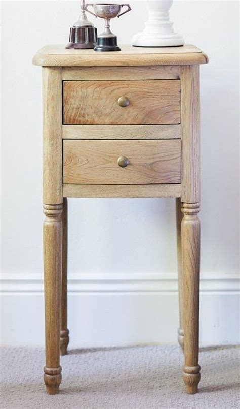 Very Narrow Oak Bedside Table Coffee Table Design Ideas