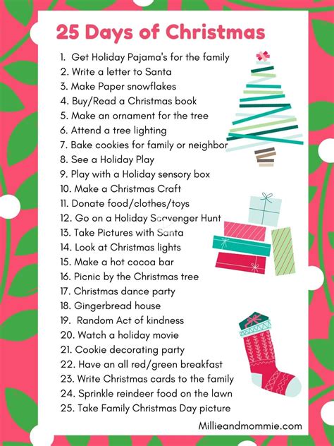 25 Days Of Christmas Ideas In 2021 25 Days Of Christmas Christmas To