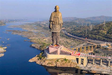 Sardar Patel Statue Of Unity Worlds Tallest Statue In India