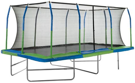 1000 Lbs Rectangular Trampoline For Kids Outdoor Gymnastic Trampoline