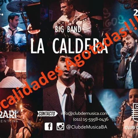 La Caldera Big Band Tour Dates Concert Tickets And Live Streams