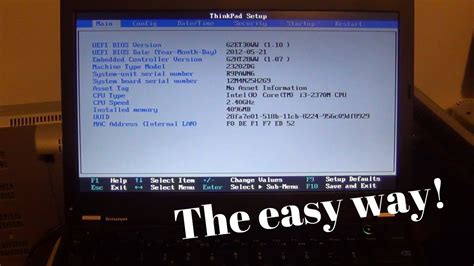 How To Enter The Bios On Most Lenovo Thinkpad Laptops The Easy Way