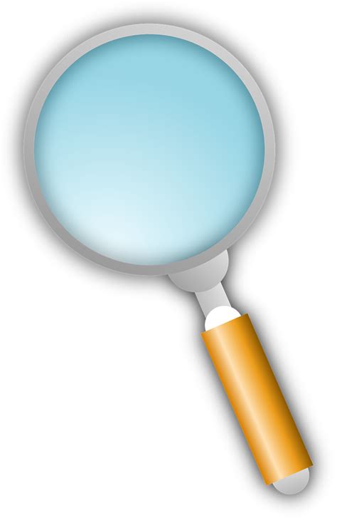 Lupa Transparente Búsqueda Gráficos Vectoriales Gratis En Pixabay