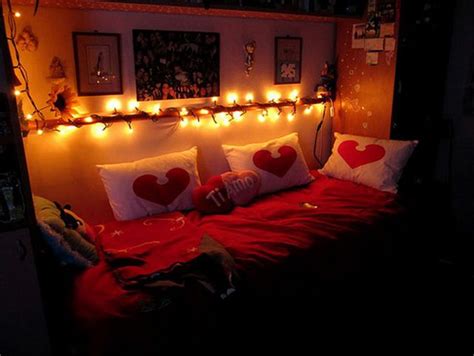 For example if you will be eating in the kitchen, that would be the place to give attention and bring in some special lighting. 30 Romantic Bedroom Decor Ideas - The Sleep Judge