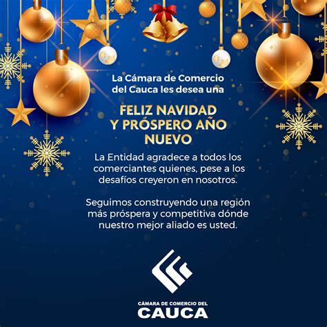 Feliz Navidad Les Desea La Cccauca Cámara De Comercio Del Cauca