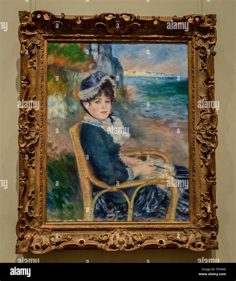 By The Seashore Is An Oil On Canvas Painting By Auguste Renoir On