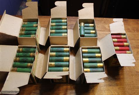 Vintage Remington Ga Shotgun Shells Rounds Western Super X Ga