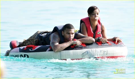 Rihanna And Chris Brown Bask In The Barbados Sun Photo 1337501 Photos Just Jared