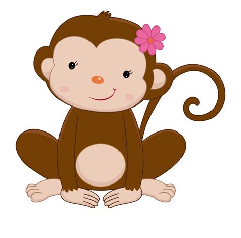 Monkey Safari Animals Clipart Clip Art Library