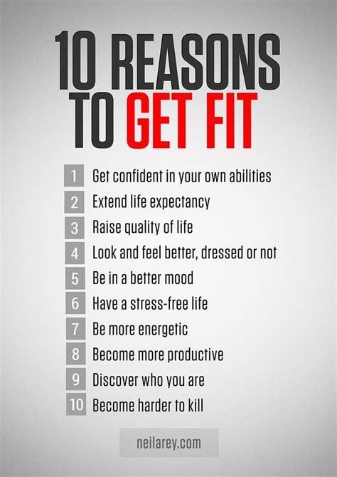 10 Good Reasons To Get Fit Fitness Pinyourresolution