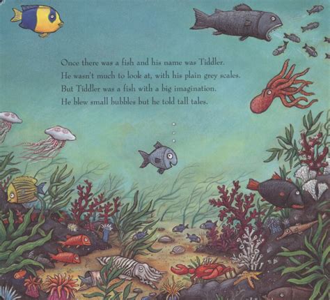 Tiddler The Story Telling Fish By Donaldson Julia 9781407116631