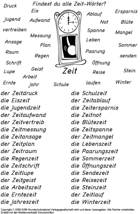 Sylke kroll | letzte aktualisierung: Zeit-Wörter / Lösung - Medienwerkstatt-Wissen © 2006-2017 ...