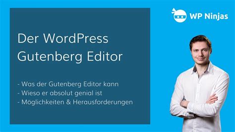 Das WordPress Gutenberg Editor Tutorial [Deutsch] - für ...