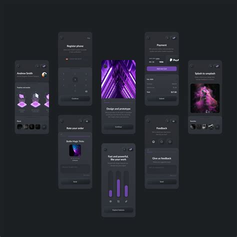 sales analytics mobile ui kit light dark theme free figma my xxx hot girl